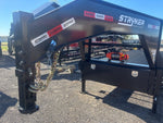 40' Stryker Gooseneck Mesh Deck Multi Car Hauler - (2) 8k Axles - 12k GVWR Derated - Truck & Van Trailers - Stryker Dealership Group