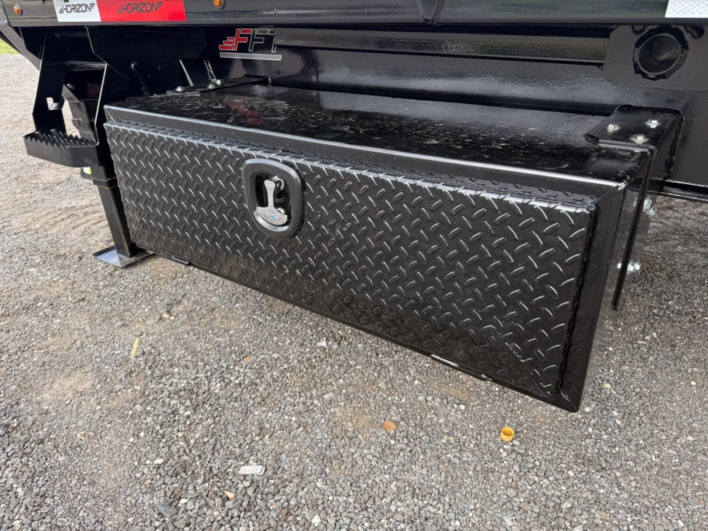 24' Horizon FFT Bumper Pull Full Deckover Tilt Trailer - (2) 10K Axles 018031