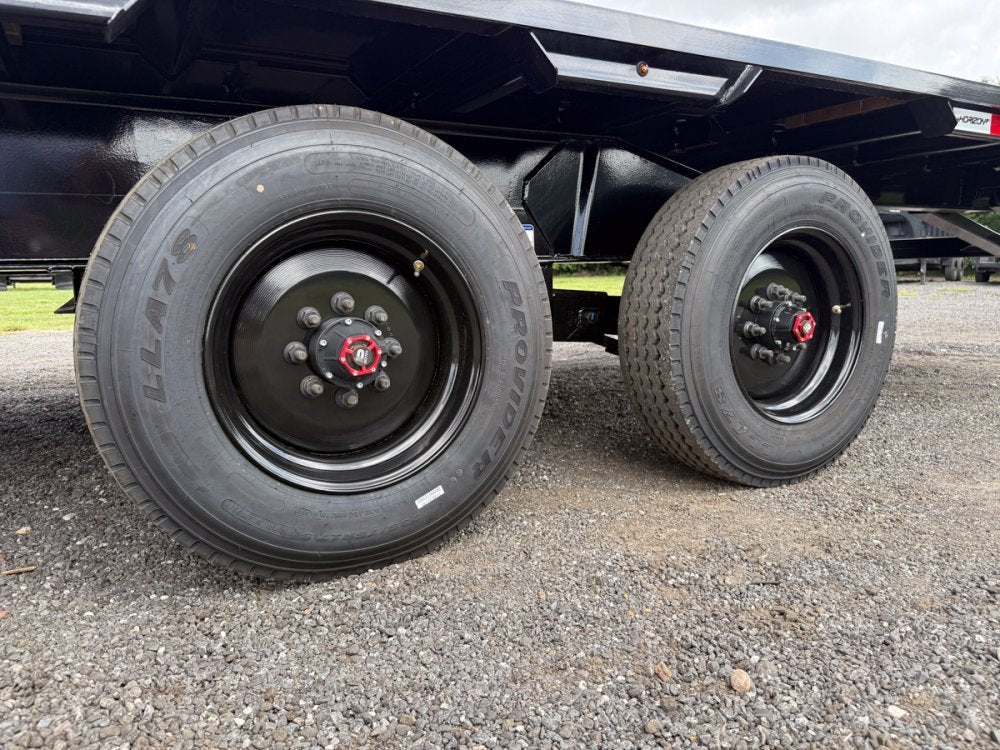 24' Horizon FFT Bumper Pull Full Deckover Tilt Trailer - (2) 10K Axles 018031