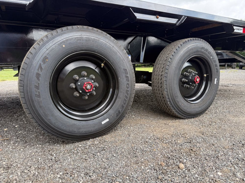 24' Horizon FFT Bumper Pull Full Deckover Tilt Trailer - (2) 10K Axles 018031