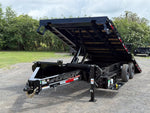 24' Horizon FFT Bumper Pull Full Deckover Tilt Trailer - (2) 10K Axles 018031