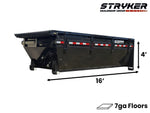 16' Roll Off Bin 4' Walls - Black - #SR2-1256 2-1256