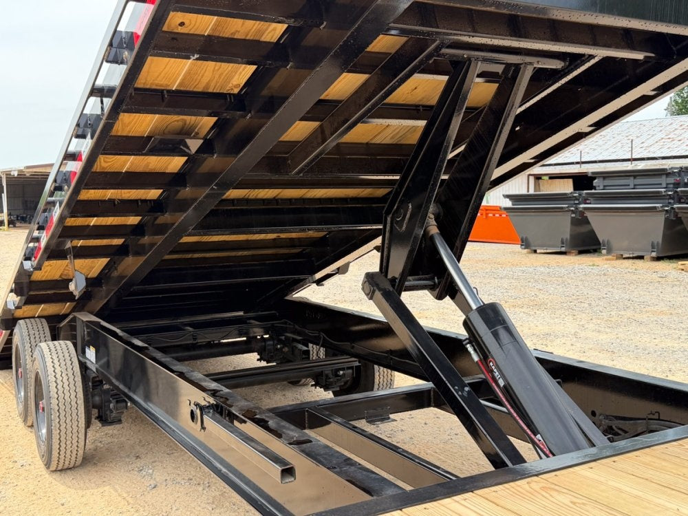 28' Horizon FTS Bumper Pull Hydraulic Deckover Tilt Trailer - 10K Axles 15102