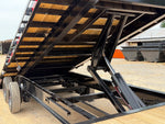 28' Horizon FTS Bumper Pull Hydraulic Deckover Tilt Trailer - 10K Axles 15102