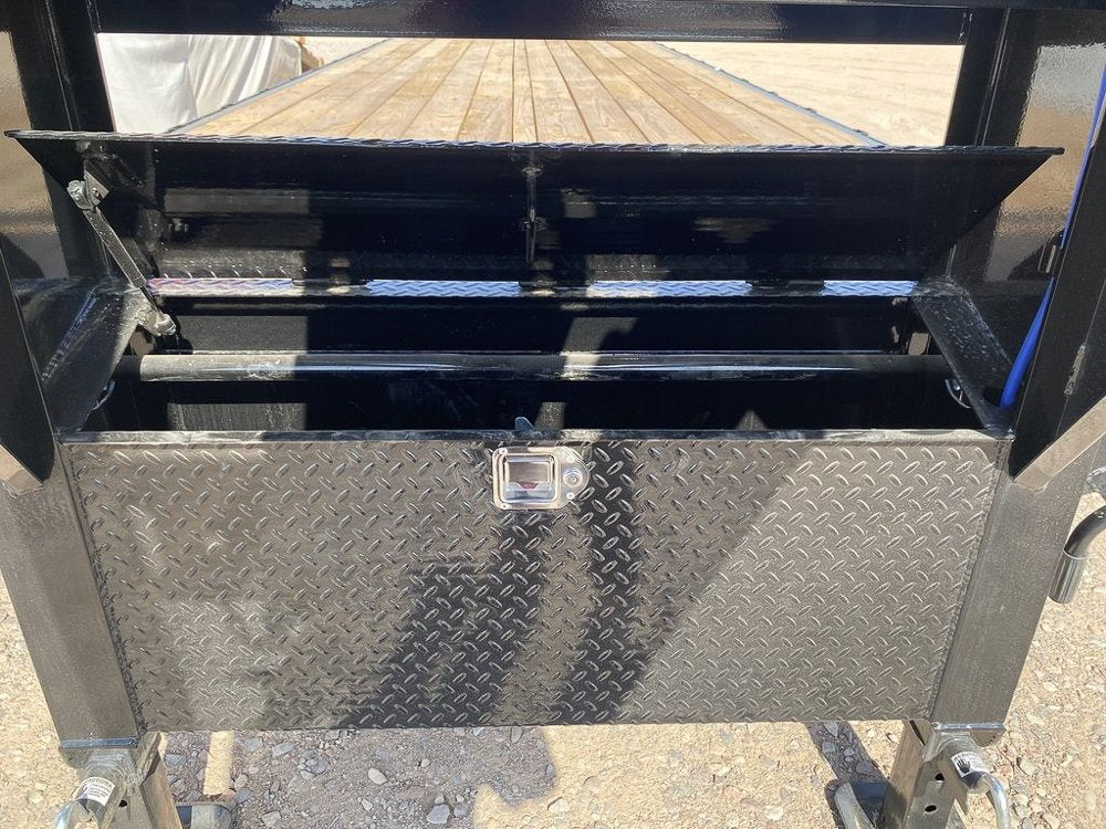 34' Tandem Dually Axle Gooseneck Equipment Trailer 363101