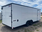 8.5 x 24 Journey SE Flat Top Sloped V Nose Car Hauler (2) 5200 lbs Axles 131283