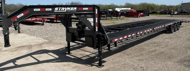 44' Mesh Gooseneck 3 - 7k Axles 001370 - Stryker Dealership Group