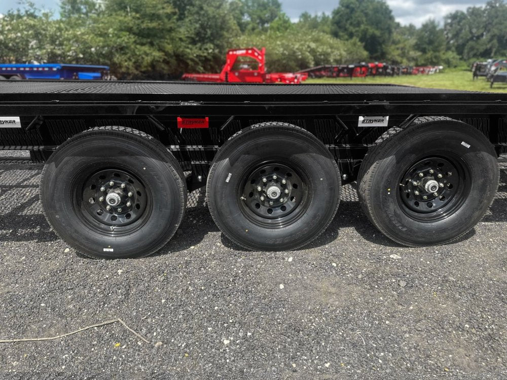 44' Stryker Gooseneck Full Width Mesh Deck Multi Car Hauler (3) 7k Axles - 12k GVWR Derated 3161 - Stryker Dealership Group