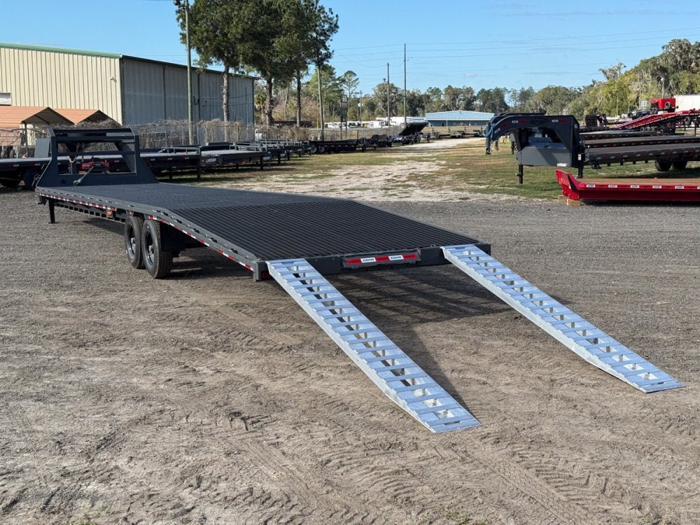 44' Stryker Gooseneck Mesh Deck Multi Car Hauler (3) 7k Axles - 12k GVWR Derated 004696 - Stryker Dealership Group
