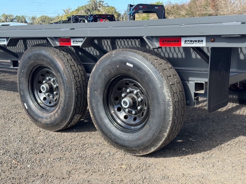 44' Stryker Gooseneck Mesh Deck Multi Car Hauler (3) 7k Axles - 12k GVWR Derated 004696 - Stryker Dealership Group