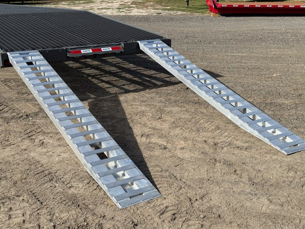 44' Stryker Gooseneck Mesh Deck Multi Car Hauler (3) 7k Axles - 12k GVWR Derated 004696 - Stryker Dealership Group