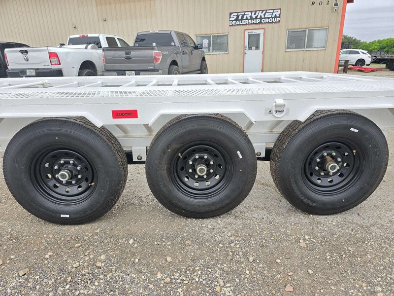 44' Stryker Gooseneck Mesh Deck Multi Car Hauler (3) 7k Axles - 12k GVWR Derated 004771 - Stryker Dealership Group