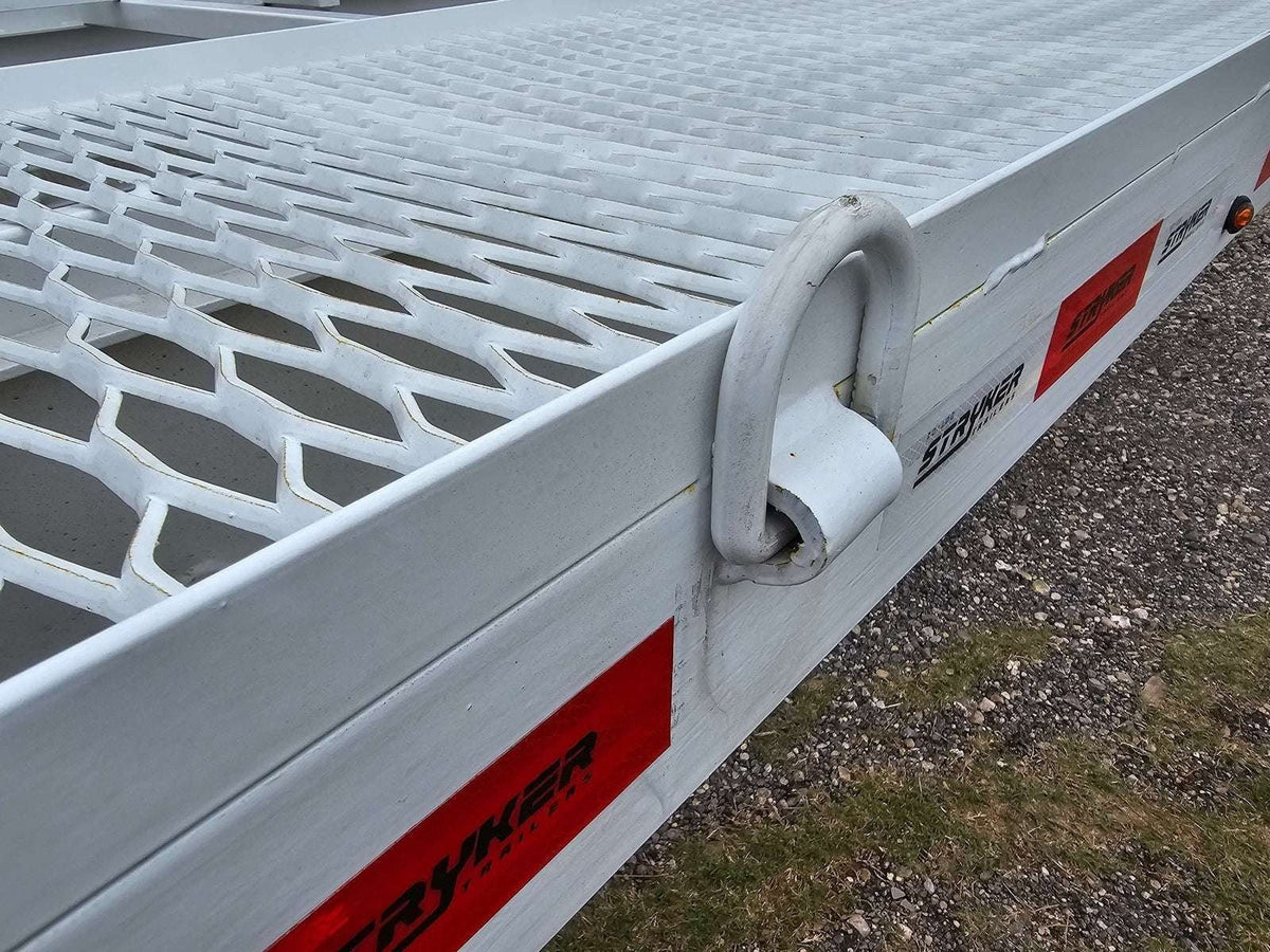 44' Stryker Gooseneck Mesh Deck Multi Car Hauler (3) 7k Axles - 12k GVWR Derated 004771 - Stryker Dealership Group