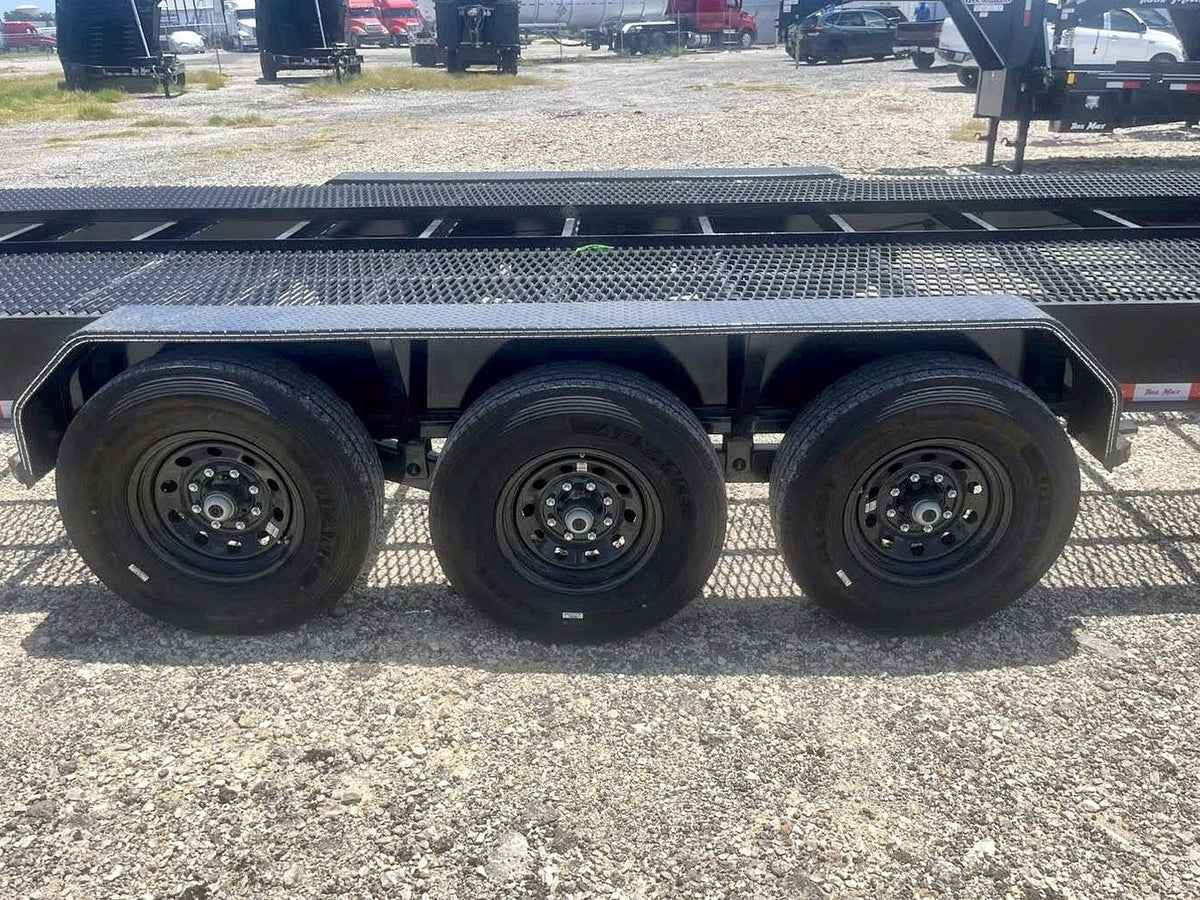 44' Trail Maxx Gooseneck Mesh Deck Multi Car Hauler 83" Wide (3) 7k Axles - 12k GVWR Derated 902 - Stryker Dealership Group