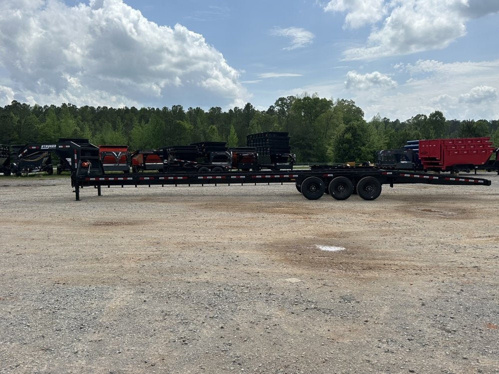 44' Mesh Deck (2) 8k Axles - 12k GVWR Derated- 14 Ply Tires w/Spare - 10' Aluminum Ramps - Warrior W - Truck & Van Trailers/Multi Car Haulers - Stryker Dealership Group