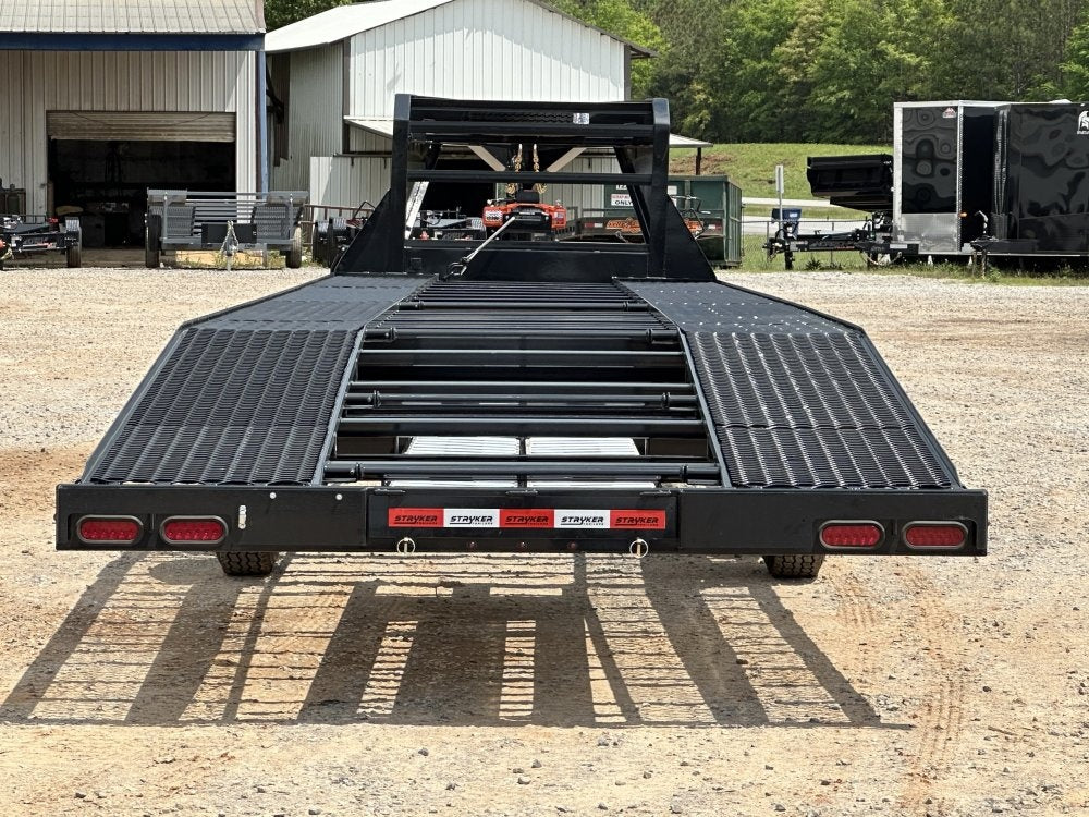 44' Mesh Deck (2) 8k Axles - 12k GVWR Derated- 14 Ply Tires w/Spare - 10' Aluminum Ramps - Warrior W - Truck & Van Trailers/Multi Car Haulers - Stryker Dealership Group