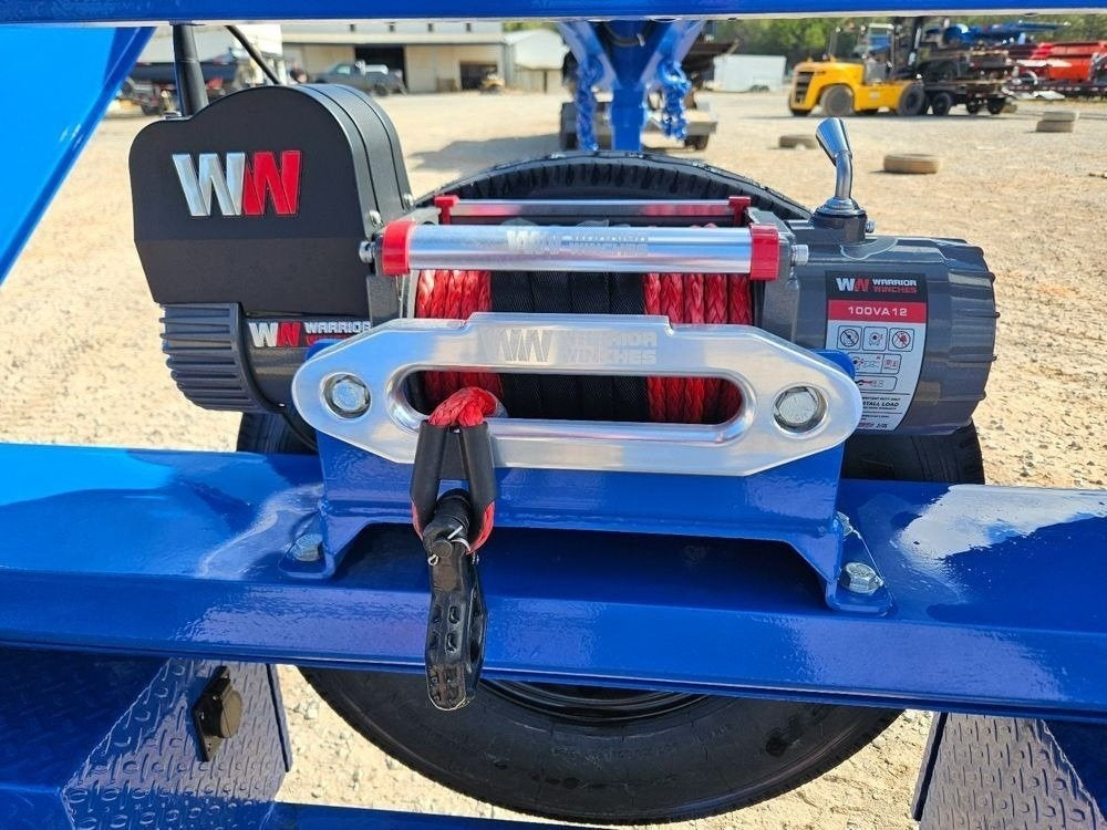 44' Mesh Deck (3) 7k Axles - 12k GVWR Derated- 14 Ply Tires w/Spare - 10' Aluminum Ramps - Warrior W - Truck & Van Trailers/Truck & Van Trailers - Stryker Dealership Group
