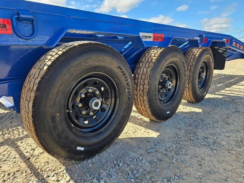44' Mesh Deck (3) 7k Axles - 12k GVWR Derated- 14 Ply Tires w/Spare - 10' Aluminum Ramps - Warrior W - Truck & Van Trailers/Truck & Van Trailers - Stryker Dealership Group
