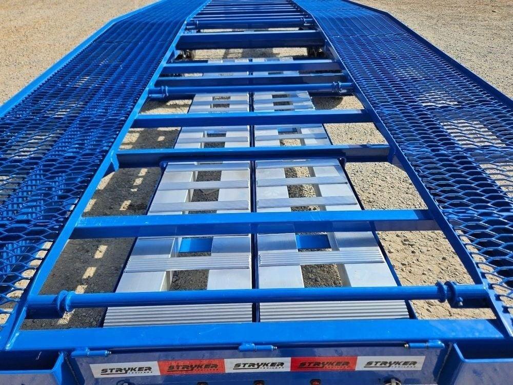 44' Mesh Deck (3) 7k Axles - 12k GVWR Derated- 14 Ply Tires w/Spare - 10' Aluminum Ramps - Warrior W - Truck & Van Trailers/Truck & Van Trailers - Stryker Dealership Group