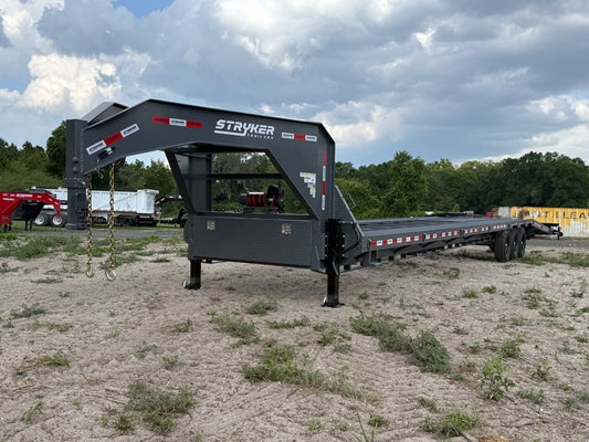 44' Mesh Deck (3) 7k Axles - 12k GVWR Derated- 14 Ply Tires w/Spare - 10' Aluminum Ramps - Warrior W - Truck & Van Trailers/Multi Car Haulers - Stryker Dealership Group
