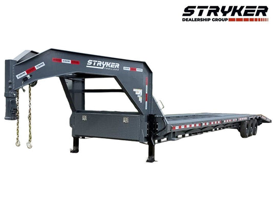 44' Mesh Deck (3) 7k Axles - 12k GVWR Derated- 14 Ply Tires w/Spare - 10' Aluminum Ramps - Warrior W - Truck & Van Trailers/Multi Car Haulers - Stryker Dealership Group