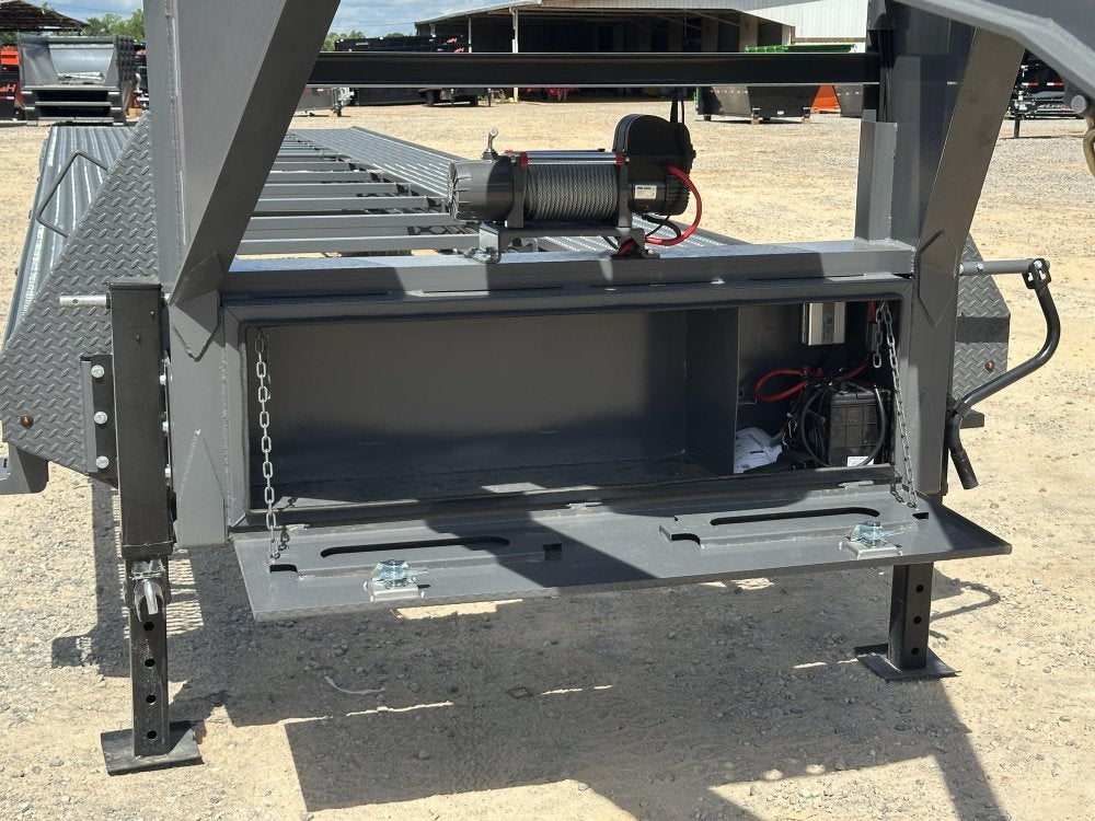 44' Mesh Deck (3) 7k Axles - 12k GVWR Derated- 14 Ply Tires w/Spare - 10' Aluminum Ramps - Warrior W - Truck & Van Trailers/Multi Car Haulers - Stryker Dealership Group