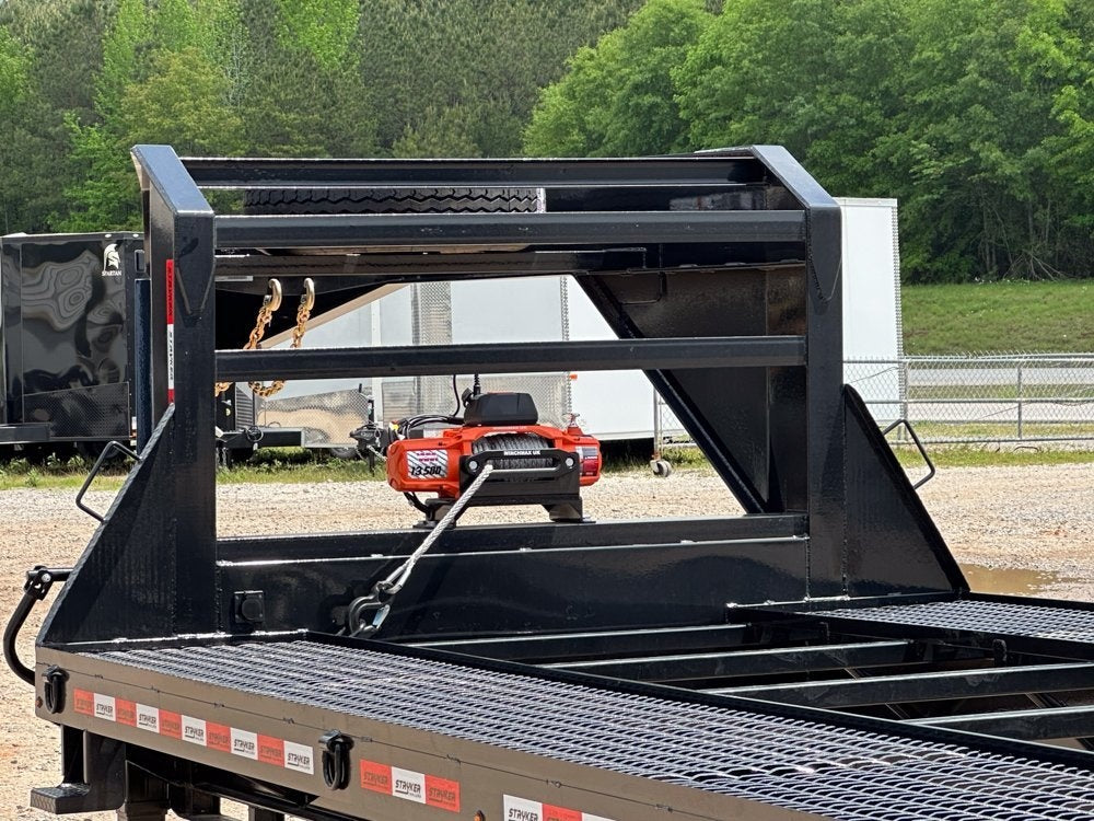 44' Mesh Deck (3) 7k Axles - 12k GVWR Derated- 14 Ply Tires w/Spare - 10' Aluminum Ramps - Warrior W - Truck & Van Trailers/Multi Car Haulers - Stryker Dealership Group