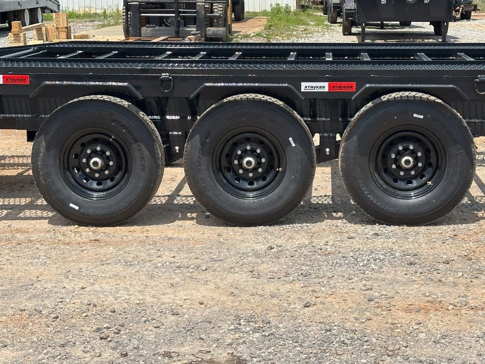 44' Mesh Deck (3) 7k Axles - 12k GVWR Derated- 14 Ply Tires w/Spare - 10' Aluminum Ramps - Warrior W - Truck & Van Trailers - Multi Car Haulers - Stryker Dealership Group