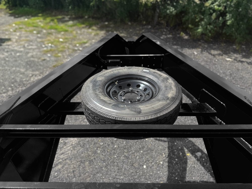 44' Mesh Deck (3) 7k Axles - FULL WIDTH MESH - 12k GVWR Derated- 14 Ply Tires w/Spare - 10' Aluminum - Truck & Van Trailers/Multi Car Haulers - Stryker Dealership Group