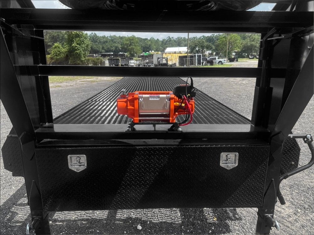 44' Mesh Deck (3) 7k Axles - FULL WIDTH MESH - 12k GVWR Derated- 14 Ply Tires w/Spare - 10' Aluminum - Truck & Van Trailers/Multi Car Haulers - Stryker Dealership Group