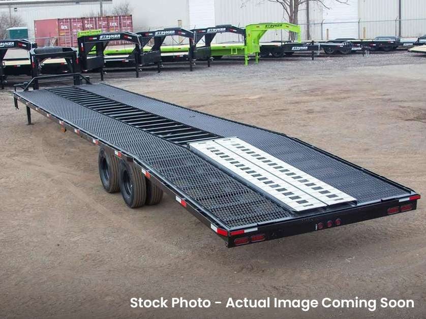 44' Truck and Van Trailer (2) 10k Axles 14ply Tires w/ Winch WR1867 - Product Line - Stryker Dealership Group