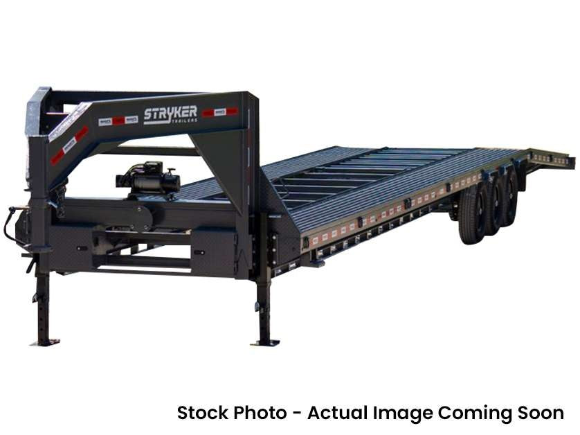 44' Truck and Van Trailer (3) 7k Axles 14ply Tires w/ Winch WR1851 - Product Line - Stryker Dealership Group
