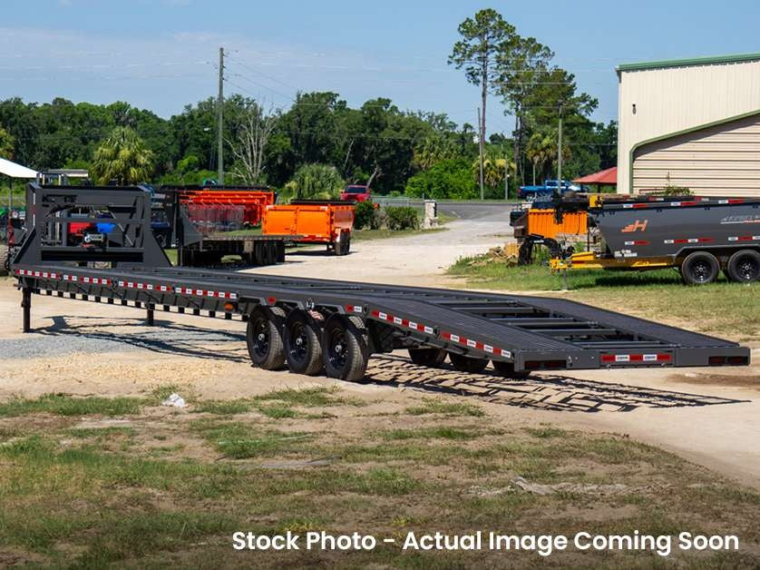 44' Truck and Van Trailer (3) 7k Axles 14ply Tires w/ Winch WR1851 - Product Line - Stryker Dealership Group