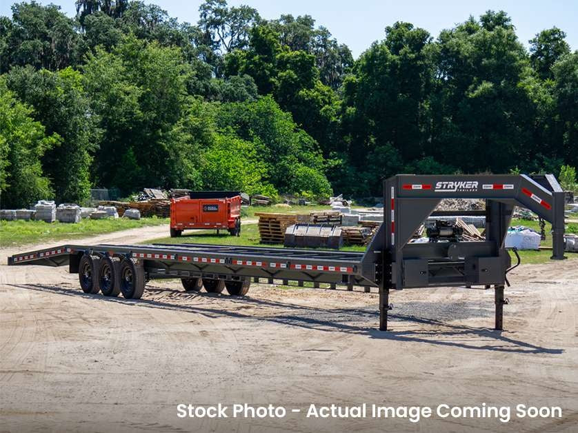 44' Truck and Van Trailer (3) 7k Axles 14ply Tires w/ Winch WR1851 - Product Line - Stryker Dealership Group