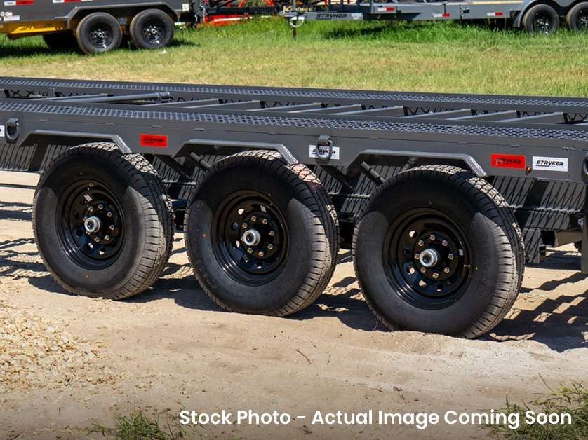 44' Truck and Van Trailer (3) 7k Axles 14ply Tires w/ Winch WR1851 - Product Line - Stryker Dealership Group