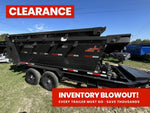 Horizon 14' RDZ BP Roll off Bundle (2) 7k Axles + 2 Bins w/ 4' Walls 017792