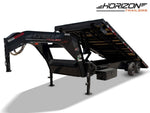 26' Horizon FFT Gooseneck Full Deckover TIlt Trailer - (2) 10K Axles 018029