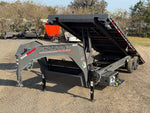 28' Horizon FFT Gooseneck Full Deckover Tilt Trailer - (2) 10K Axles 016934