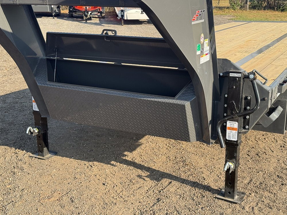 28' Horizon FFT Gooseneck Full Deckover Tilt Trailer - (2) 10K Axles 016934