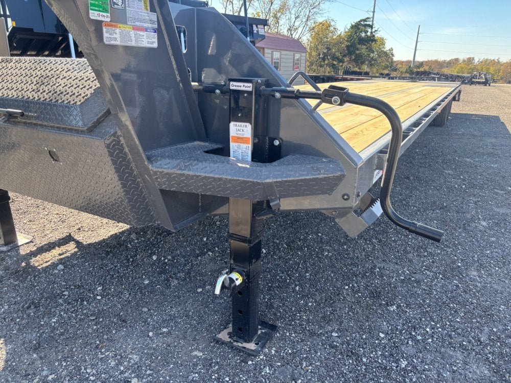 40' FHZ Gooseneck Deckover (2) 10K Axles Mega Ramps 12442
