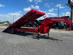 28' Horizon FFT Gooseneck Full Deckover Tilt Trailer - (2) 10K Axles 016937