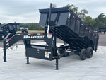 16' Dump Trailer GN 40" Side Walls - Telescopic Lift - 7k Axles 238