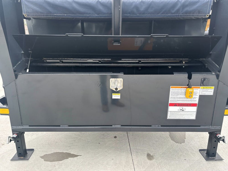 16' Dump Trailer GN 40" Side Walls - Telescopic Lift - 7k Axles 238