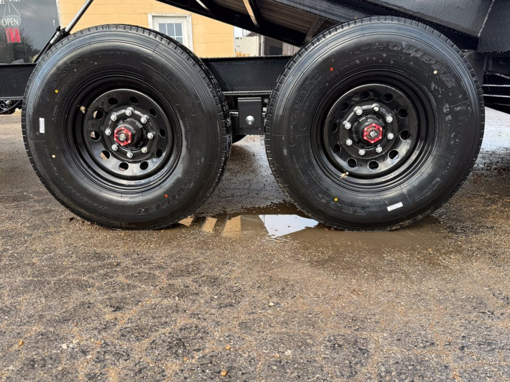24' Tilt Trailer Drive Over Fenders, 8K Axles 003802