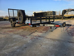 14' Utility Trailer (1) 3.5K Axle, 77" Wide 4' Gate 003807