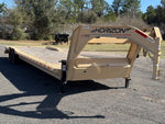 34' EWZ Gooseneck Equipment Hauler 8k Axles 12115