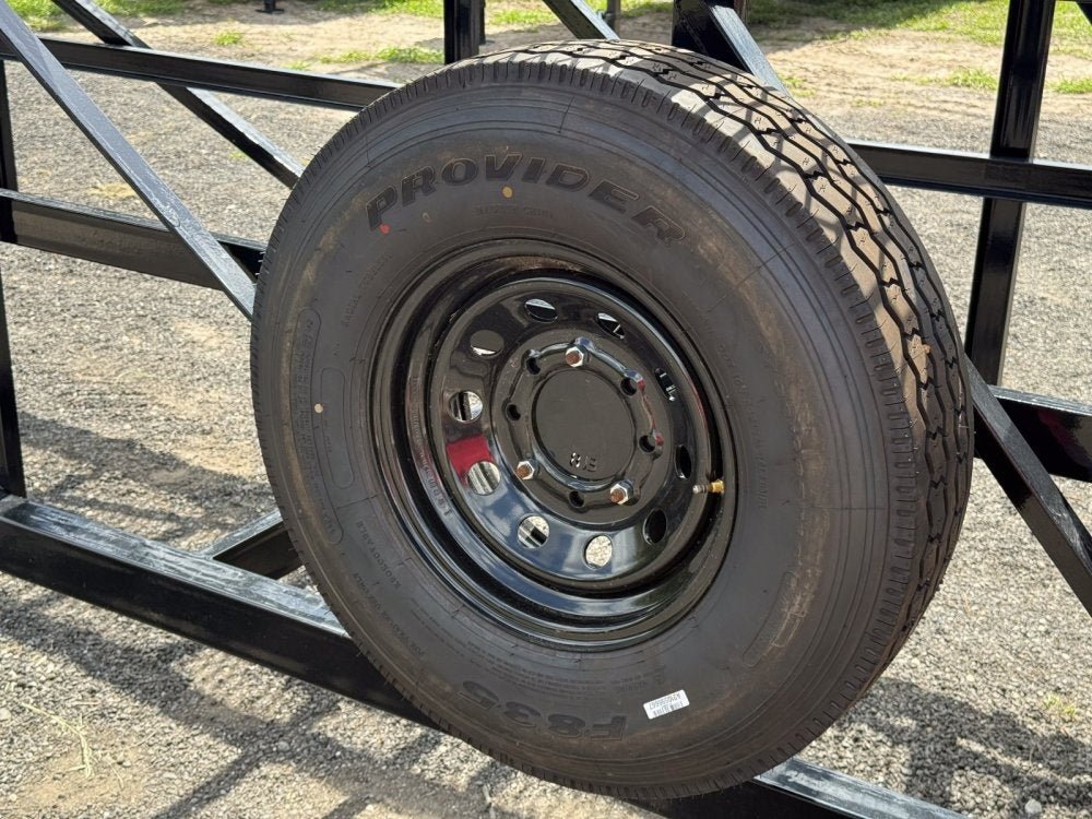 50' Wedge Car Hauler (3) 7k Axles - Winch - 14ply Tires plus Spare - 10' Aluminum Ramps 003153 - Stryker Dealership Group