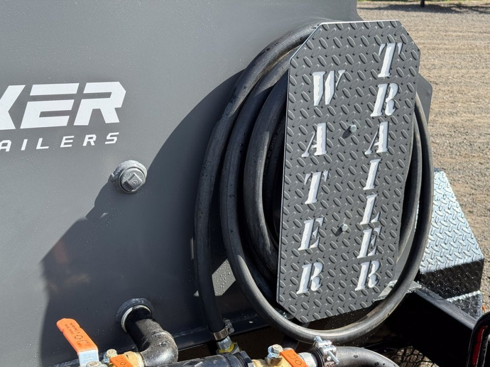 500 Gallon Water Tank Trailer with Pump and Hose - Water Tank Trailer - Stryker Dealership Group