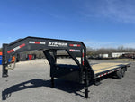 25' Stryker Gooseneck Deckover Trailer Straight Deck - (2) 7K Axles 003902