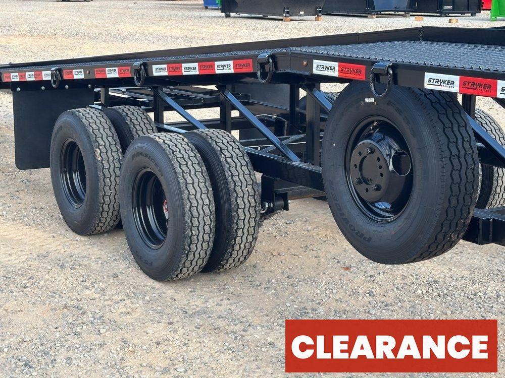 50' Low Profile Wedge (2) 12k Elec/Hyd Axles, Winch, 10' Aluminum Ramps, Spare - Wedge 3 Car Hauler - Multi Car Haulers - Stryker Dealership Group